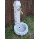 Granitbrunnen "Hera" Granit gelb